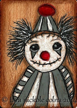 Creepy Clown by Tara N Colna